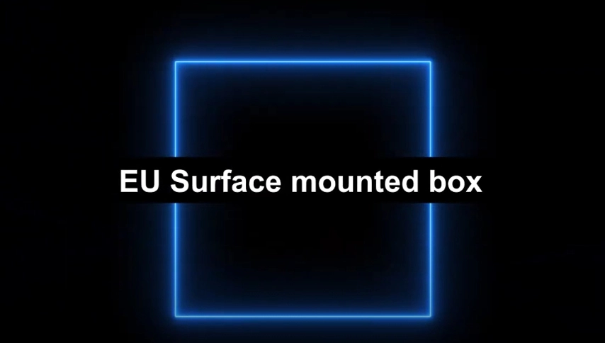Boîte de montage en surface EU